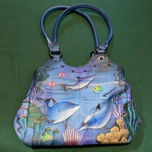 Anuschka Dolphin Handbag